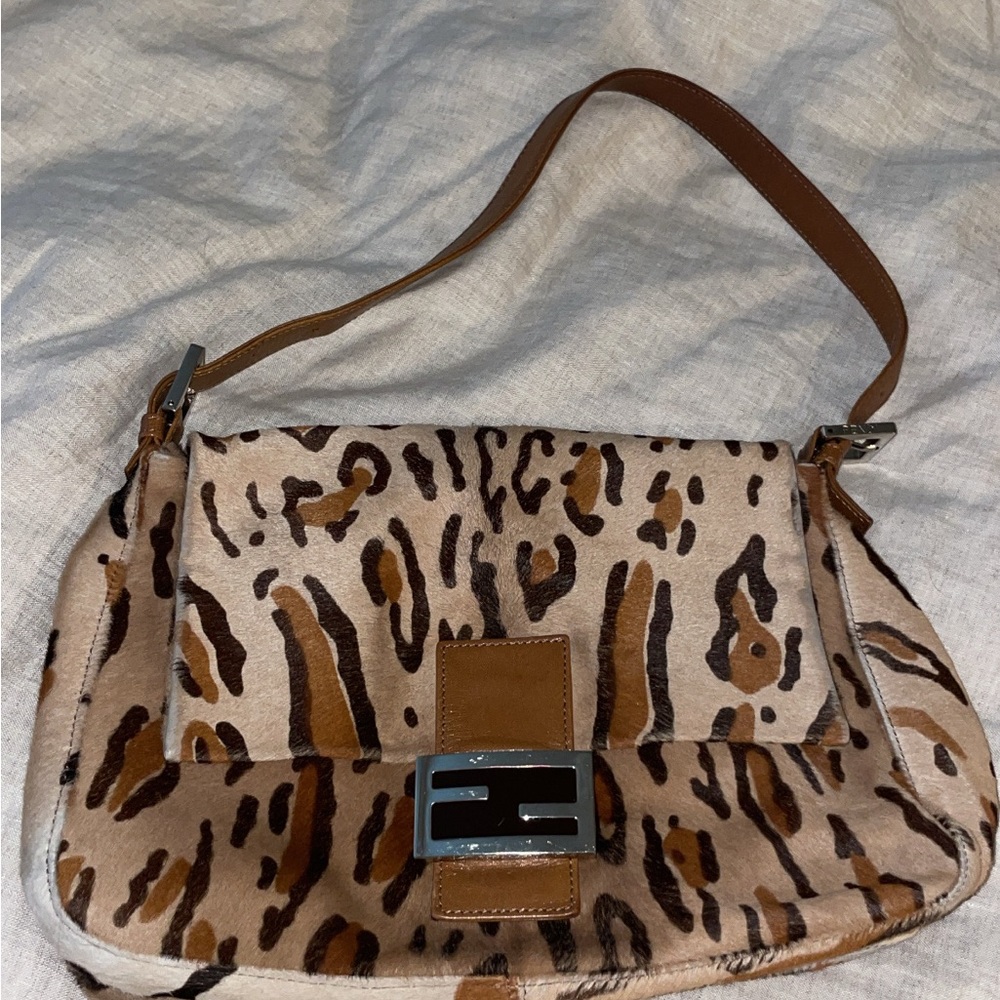 Fendi Ponyhair Mama Forever Baguette